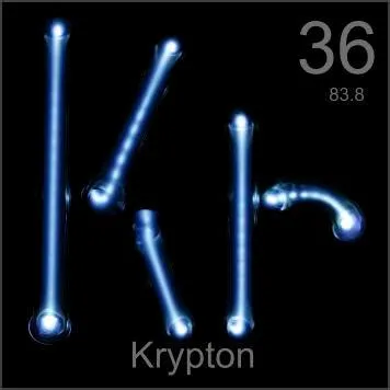 Krypton: Un Métal Rare pour Applications Spécialisées en Aérospatiale !